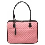 Pink Quilt  Faux Laptop Bag