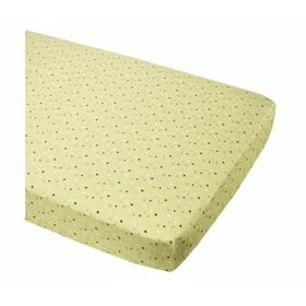 Summer Infant Breathe Easy Cot Bed Size Sheet (Green)