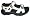 Palm Springs Ladies Size 6 Golf Sandals BONE/BLACK