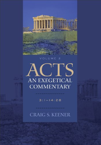 acts an exegetical commentary 31 1428