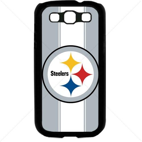 NFL American football Pittsburgh Steelers Samsung Galaxy S3 SIII I9300 TPU Soft Black or White case (Black)