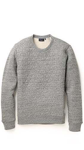 Paul Smith Jeans Men's Quilted Sweatshirt, Grey, Medium