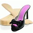 Foot Petals Killer Kushionz, Buttercup - 3 Pairs