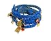 Kidada for Disney Couture Alice Leather Wrap Bracelet - Blue