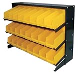 Tools & Hardware : HDC Heavy Duty Parts Rack with 24 Piece Removeable Bins
