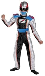 Special Power Ranger Costume with Muscle Chest