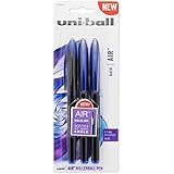 uni-ball Air Rollerball Pen, 3-Pack, Blue (1926810)