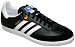 adidas Samba - WM-SpecialDer absolute Klassiker von adidas, hier in einer Sonderedition mit weisser 
Sohle unddrei kleinen L�nderbuttons zum anstecken (Deutschland, �sterreich und USA)Das Obermaterial 
ist Glattleder, die Vorderkappe ist mit Wildleder verst�rkt.Die Schuhe haben eine Gummisohle mit 
verschiedenen Zonen f�r Stop und Drehung.Modellnummer: G19463Farbbezeichnung: Black/WhiteBew�hrte 
Qualit�t aus dem Hause adidas!Gr��entabelle:UKEURCM (Innenl�nge)6.54025740 2/325.57.541 
1/32684226.58.542 2/327943 1/327.59.544281044 2/328.510.545 1/329114629.511.546 2/330Die Schuhe 
fallen klein aus, daher tendenziell eine Nummergr��er bestellen.