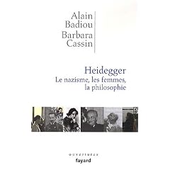 Heidegger. Les femmes, le nazisme et la philosophie