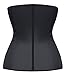 Camellias Women's Latex Sport Girdle Waist Training Corset Waist Shaper,SZ1988-3-Black-6XL
