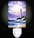 Moonlit Lighthouse Decorative Night Light