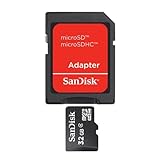 Sandisk 32GB MicroSDHC/Transflash Card, Adapter included - Class 2