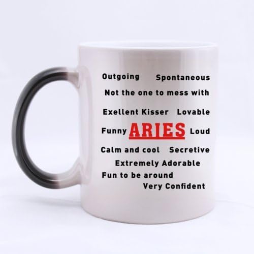 Chuan Na Words About Aries Quote 11oz Coffee Morphing Mug