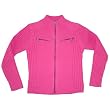 KC Parker Ribbed Zip-Up Cardigan