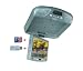 Tview T90dvfd-grey All in One Huge 9-Inch Flip Down, Roof Mount Car Monitor
