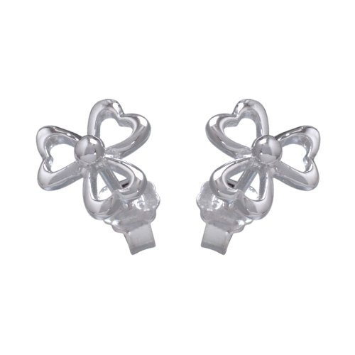 VINANI Ohrstecker Drei Herzen gl&auml;nzend Sterling Silber 925 Ohrringe O3H Preisvergleich