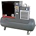- Chicago Pneumatic Quiet Rotary Screw Air Compressor with Dryer - 25 HP, 230 Volts, 3 Phase, Model# QRS25HPD-125