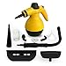 Comforday Multi-Purpose Handheld Pressurized Steam Cleaner with 9-Piece Accessories for Stain Removal, Carpets, Curtains, Car Seats, Kitchen Surface & Much More (Yellow)