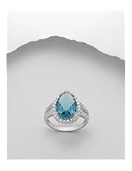 CZ Ring In 92.5 Sterling Silver