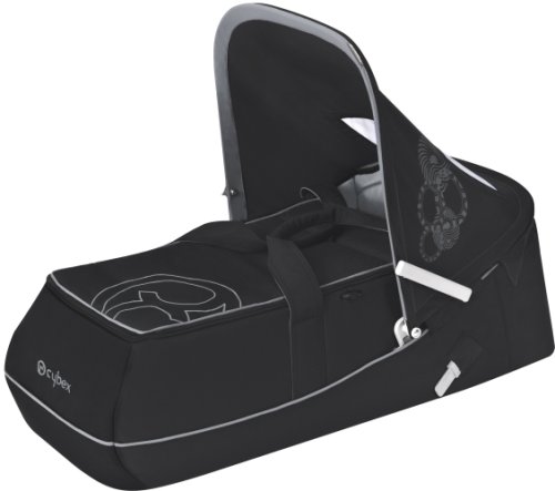 Cybex 050049004 - Topaz Carrycot Babytragetasche, Design Slate grey / black