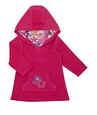 Coco Beach long-sleeve towelling dress 12-18months
