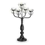 10 Wedding Black Candelabra Tall Candle Holder Centerpieces