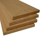 AMERICAN WOOD MOULDING R1283 1/2x8x3 Oak Proje Board (6 pack)