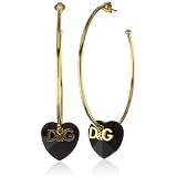 D&G Womens Calamity J (Gold) Hoop Logo And