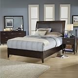 Modus Urban Loft 5 Piece Low Profile Sleigh Bedroom Group