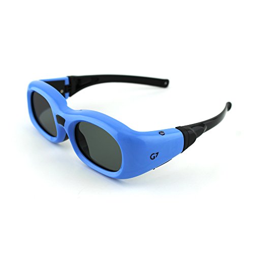 Compatible (Blue) Panasonic TY-ER3D4SU Kids 3D Glasses