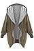 Zeagoo Women Boyfriend Casual Zip Coat Hoodie Cardigan Windbreaker Outerwear Jacket