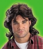 Brown Mullet Wig