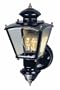Heath SL-4150-BK-B Zenith Motion-Activated Four-Sided Coach Light, Black Brass
