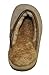 Eurow Men's Hardsole Sheepskin Scuff Slipper - Sand/Stoney
