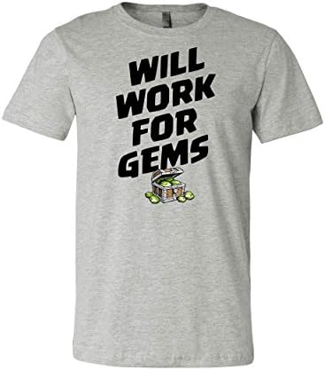 Will Work For Gems Clan T-shirt | Clash in this cool Tee