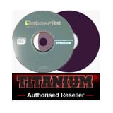 25  Pack Datawrite Titanium  Dual Layer  Dvd+R Blank Discs