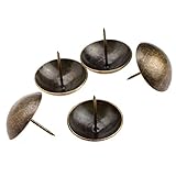 5個入り 装飾釘 家具のハードウェア鋲 くぎ アンティーク真鍮 バブルネイル ソファ装飾 バブルネイル 室内装飾品4*3.7cm/1.57"*1.46"（直径*総丈）