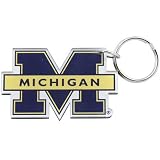 Michigan Wolverines High Definition Logo Keychain