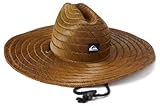 Quiksilver Men's Pierside Straw Hat,Dark Brown,One Size