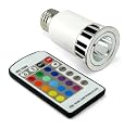 Color Changing LED Light Bulb and Remote