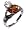 Certified Genuine Honey Amber and Sterling Silver Irish Claddagh Ring