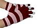 Text Gloves - Pair of Texting Glove For Touch Screen Phones (two tone pink)