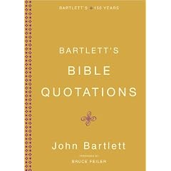 Bartletts Bible Quotations