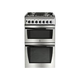 50cm Dual Fuel Cooker c/w 4 Burner Gas Hob (KD3G11X/G)