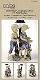 Eigenschaften aniba Design  / Gartenfigur Junge & Mädchen mit Solar-Lampe