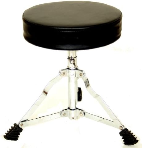 Pink Drum Set 5 Piece Junior Kids Kit with Cymbals Stool Stands Pedals - Complete