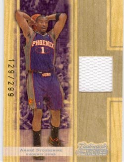 2007 Topps Trademark Amare Stoudemire Game-Worn Jersey Card