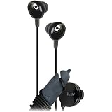 ILUV IEP311BLK HI-FI IN-EAR HEADPHONES WITH VOLUME CONTROL (BLACK)