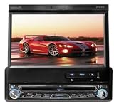 Absolute ATV850 7 Touchscreen DVD/MP3/CD/JPEG Multimedia Receiver with USB/SD Front Input