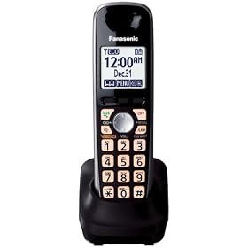 Panasonic KX-TGA401B DECT 6.0 PLUS Additional Digital Handset for the KX-TG4000 Series by Panasonic